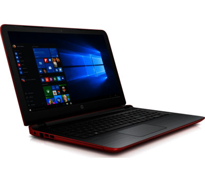 HP Pavilion 15-ab045sa 15.6  Laptop - Red